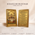 Cina Cea De Taină / Tatăl Nostru - card-icoană – Credința, mereu cu tine
