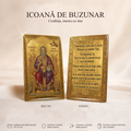 Dumnezeu / Tatăl Nostru - card-icoană – Credința, mereu cu tine