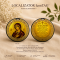 Sfânta Maria / Tatăl Nostru - Localizator Icon TAG - Icoana ta protectoare