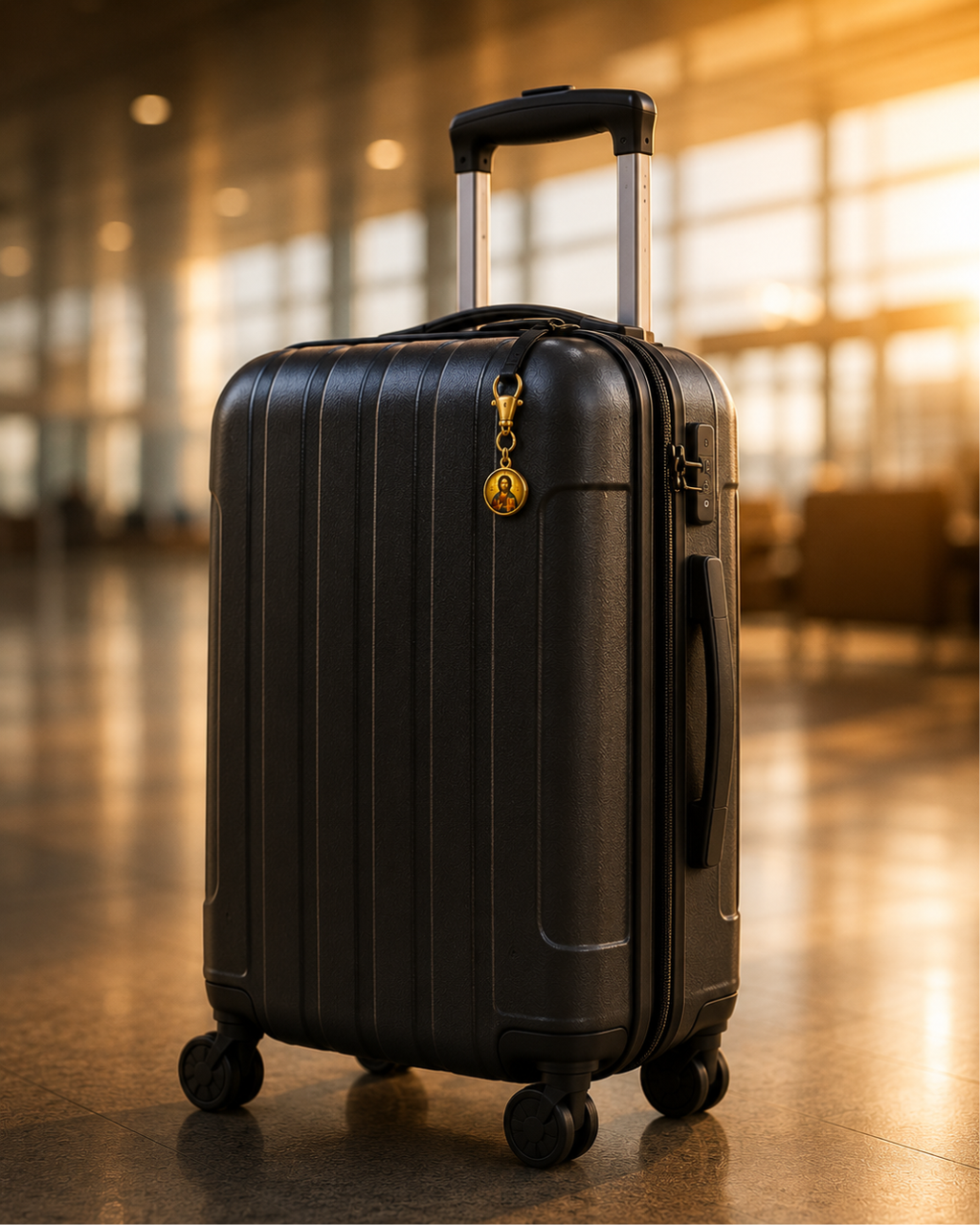 Crucea Sfântă 1 / Tatăl Nostru - Localizator Icon TAG - Icoana ta protectoare