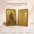 Sf. Ion / Tatăl Nostru - card-icoană – Credința, mereu cu tine