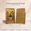 Sf. Treime / Tatăl Nostru - card-icoană – Credința, mereu cu tine
